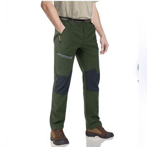 👉🏼New w/ Tags👈🏼 BIYLACLESEN Men's Outdoor Pants in Army Green Size: 40